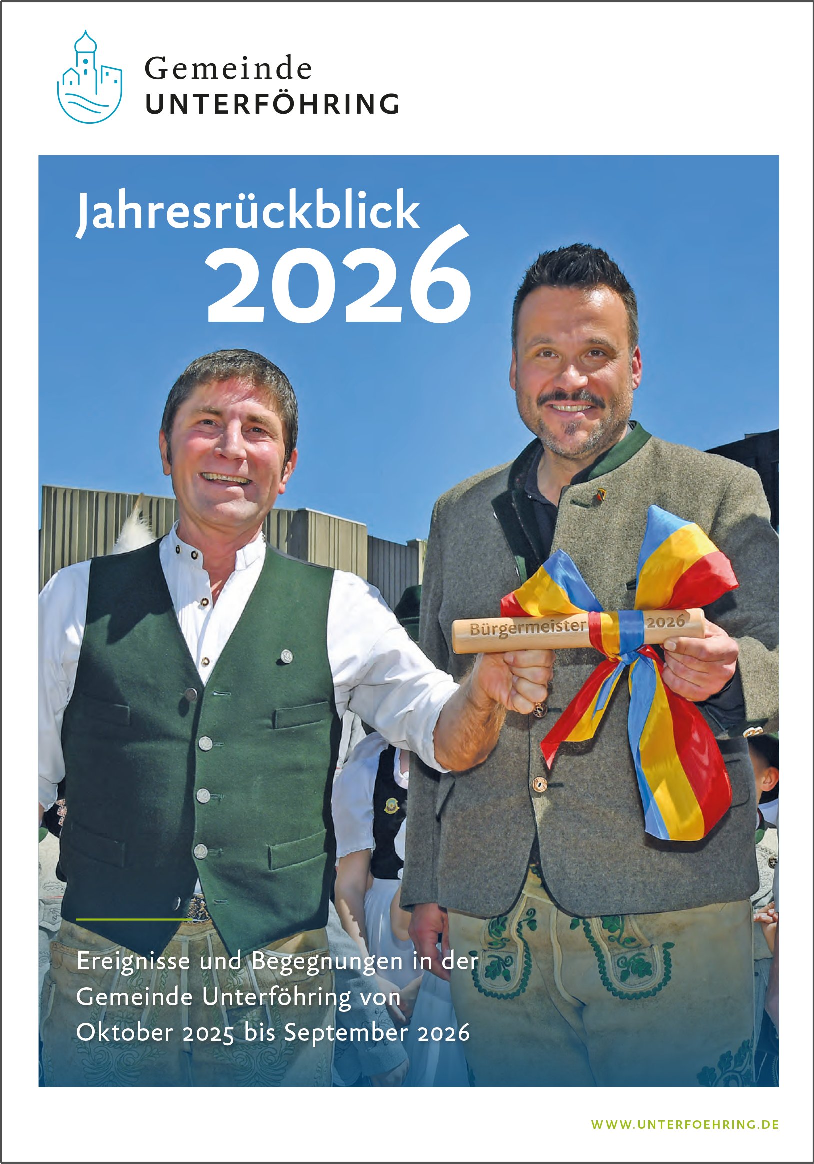 Titelbild des Jahresrückblicks 2026